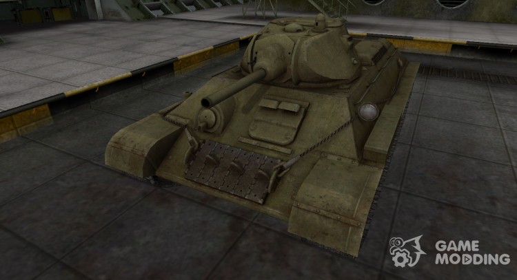 Шкурка для T-34 в расскраске 4БО для World Of Tanks