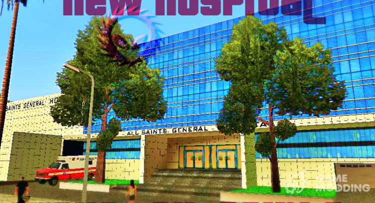 New General Hospital All Saints for GTA San Andreas