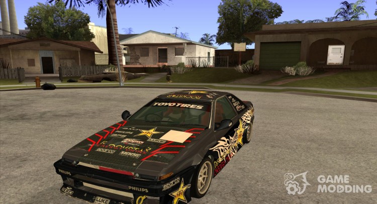 Toyota AE86wrt Rockstar для GTA San Andreas
