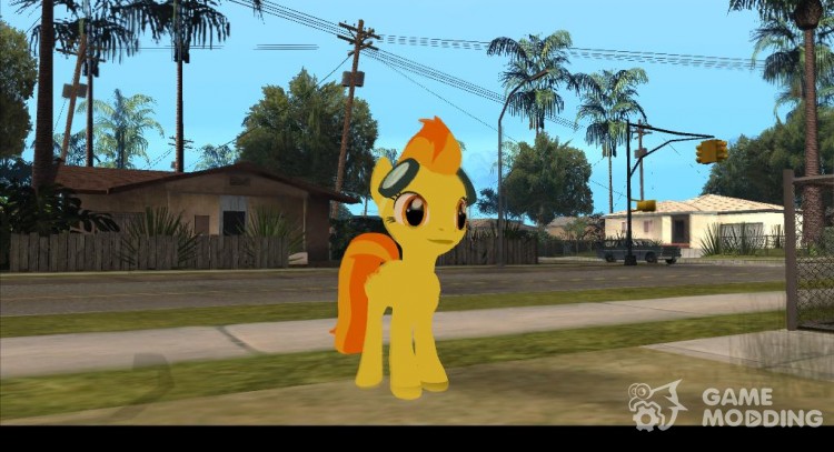 Spitfire (My Little Pony) for GTA San Andreas