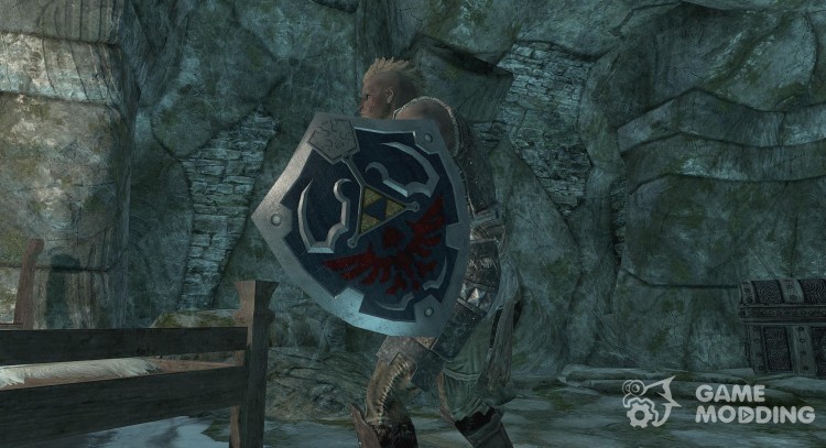 The Legend of Zelda - Hylian Shield for TES V: Skyrim