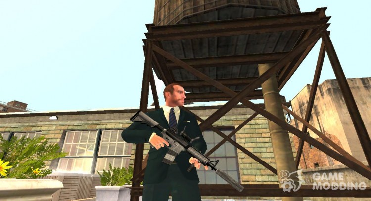 M4 Silencer v.2 para GTA 4