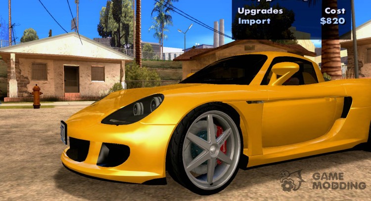 Wheels Pack NFSPS II para GTA San Andreas