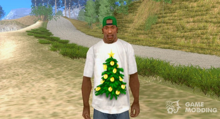 Christmas t-shirt for GTA San Andreas