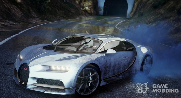 2017 Bugatti Chiron 1.5 для GTA 5