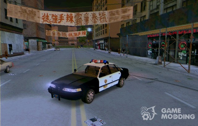 Raccoon City Police Car (Resident Evil 3) para GTA 3