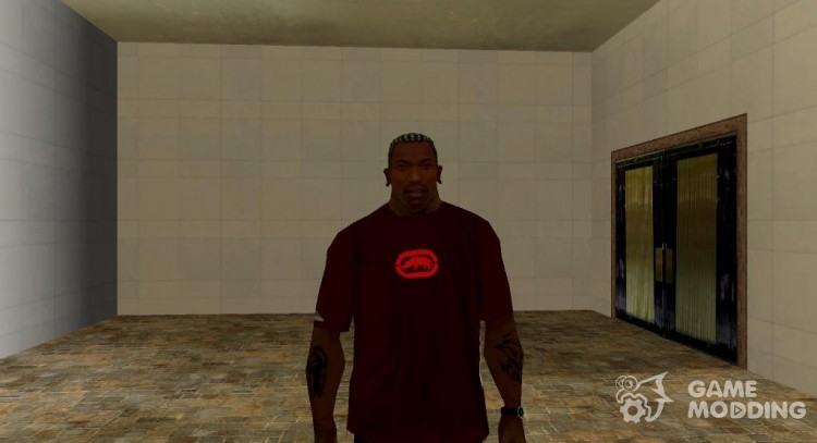 Ecko Unltd T-shirt brown para GTA San Andreas