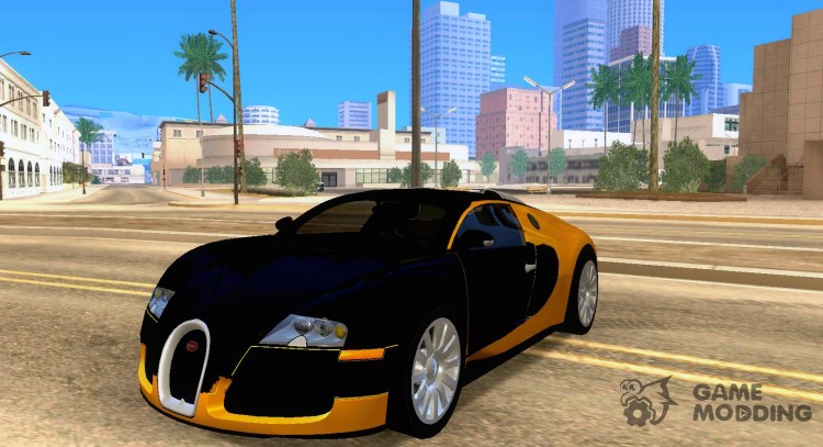 Bugatti Veyron taxi beta для GTA San Andreas