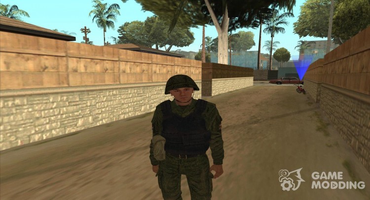 El conductor de las tropas de INTERIOR para GTA San Andreas