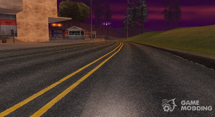 HQ Roads by Marty McFly para GTA San Andreas