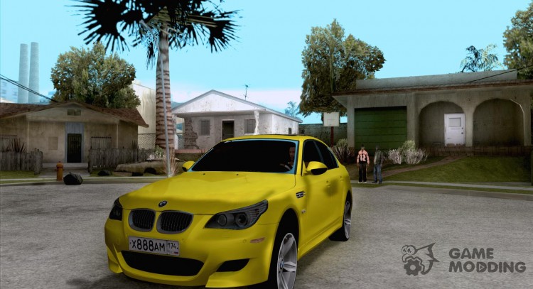 BMW M5 Gold Edition for GTA San Andreas