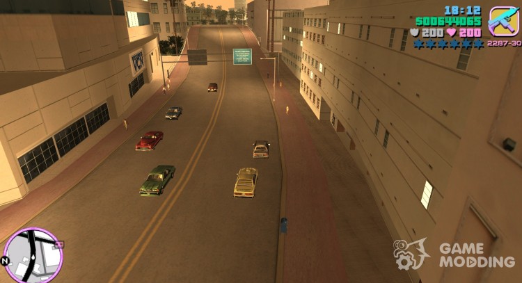 Optimized Traffic Paths for GTA Vice City