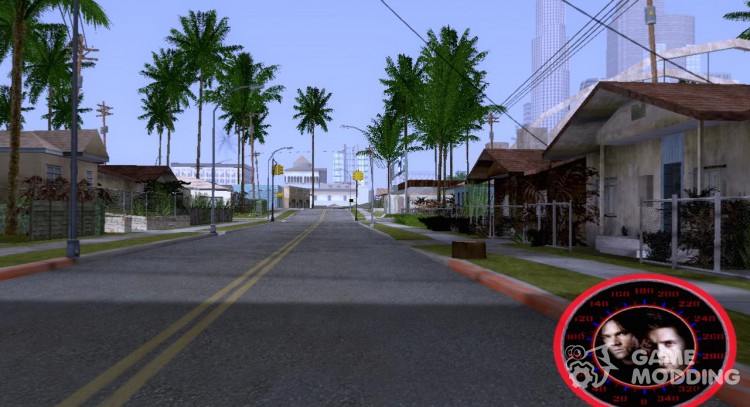 Speedometer Sobrenatural para GTA San Andreas
