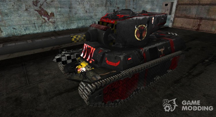 Skin for M6A2E1 for World Of Tanks