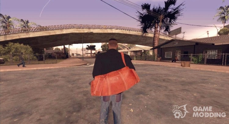 Кожаная сумка для GTA San Andreas