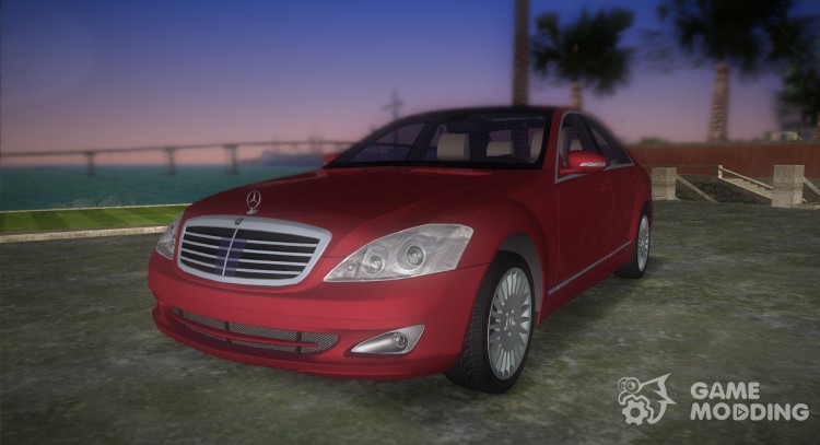Mercedes-Benz S500 (W221) 2006 for GTA Vice City