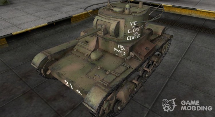 The skin for the t-26 for World Of Tanks