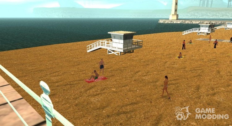 New Santa Maria beach для GTA San Andreas