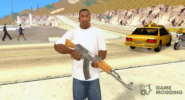 Ak47 Weapon From GTA IV for GTA San Andreas