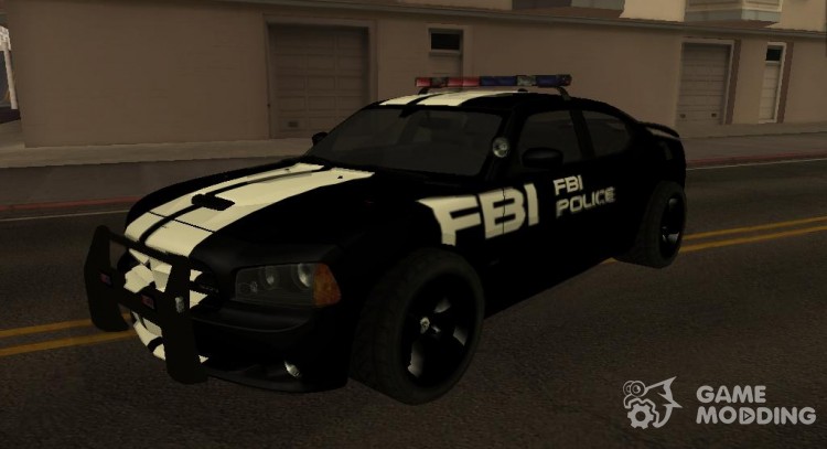 Dodge Charger SRT8 FBI Police для GTA San Andreas