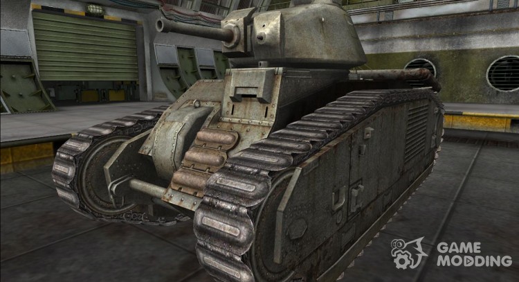 Remodeling of the Panzer B2 740 (f) for World Of Tanks
