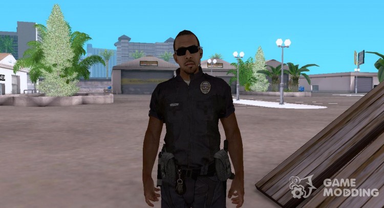 Полицейский из CoD: BO2 для GTA San Andreas