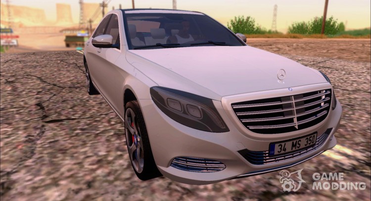 Mercedes Benz S350 Bluetec 2015 for GTA San Andreas