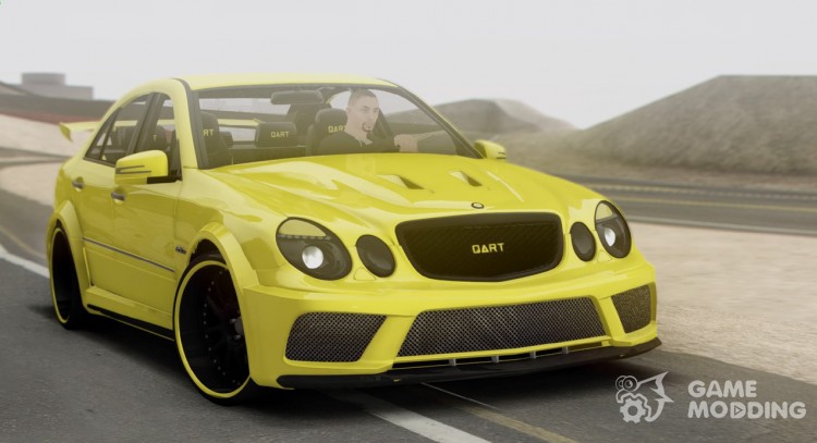 Mercedes Benz E63 Qart Tuning Full 3D para GTA San Andreas