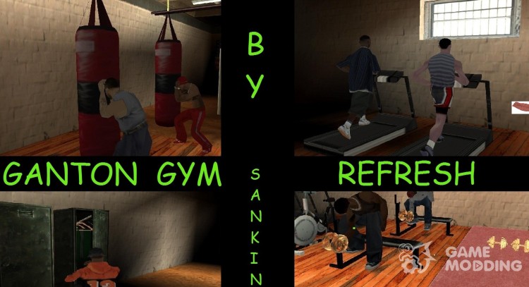 Ganton Gym Refresh para GTA San Andreas