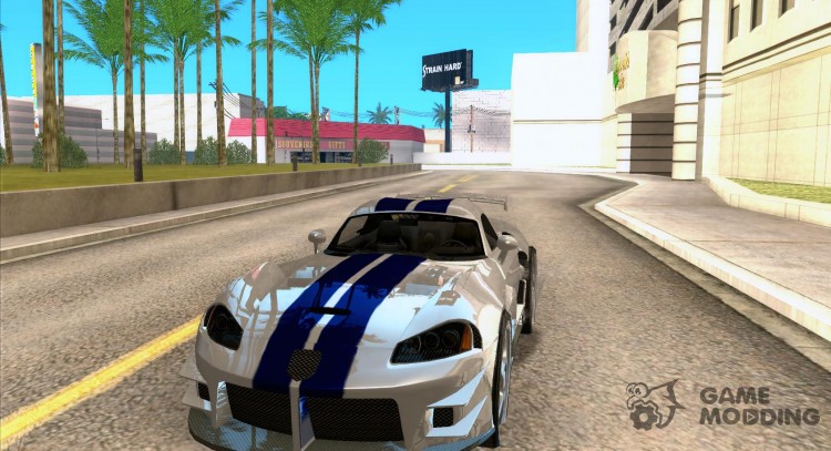 Dodge Viper from MW для GTA San Andreas