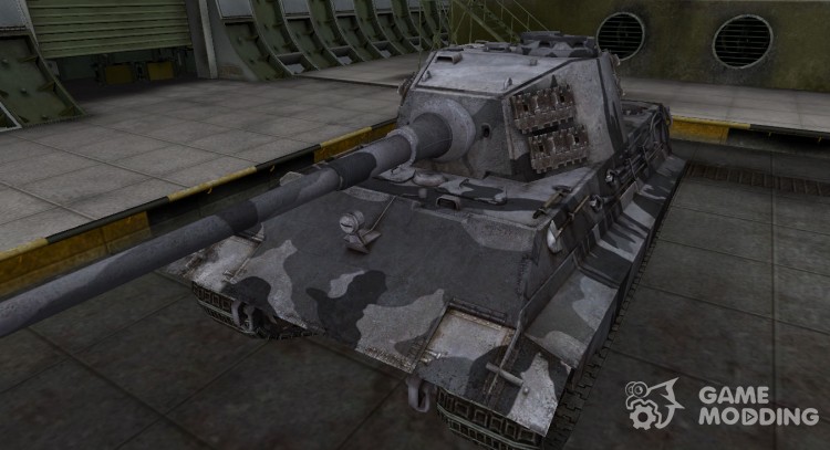 La piel para el alemán, el tanque E-75 para World Of Tanks
