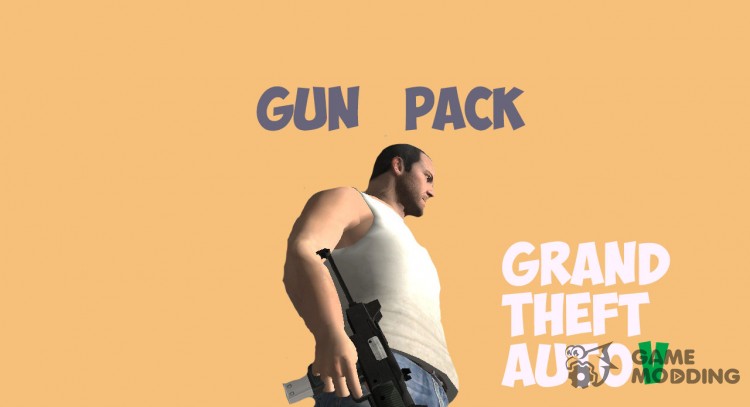 Пак оружий из Grand Theft Auto V (V 1.0) для GTA San Andreas