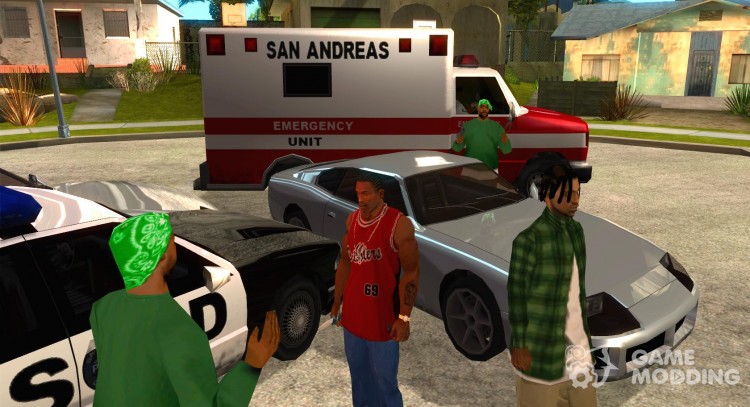 Emergency Calls for GTA San Andreas