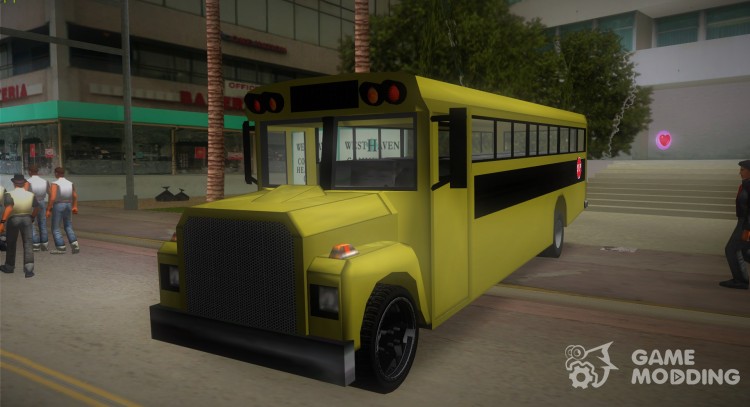 School Pimp Bus v.2 для GTA Vice City