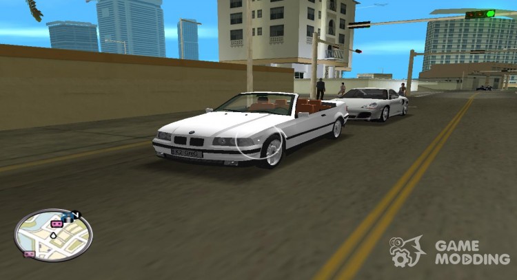 BMW e36 cabrio para GTA Vice City