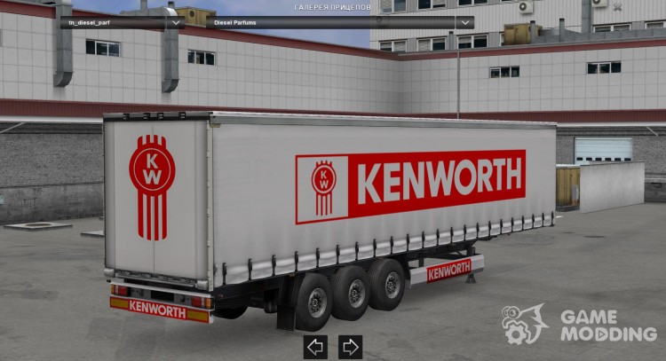 Kenworth Trailer HD для Euro Truck Simulator 2