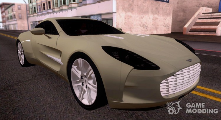 El Aston Martin One 77 para GTA San Andreas