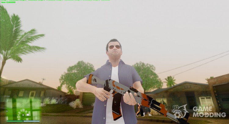 AsIImov [WARNING] AK-47 para GTA San Andreas