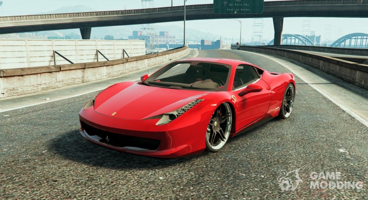 Ferrari 458 Italia 1.0.5 для GTA 5