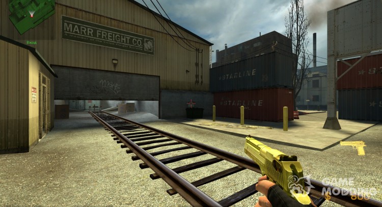 AMAKip's Gold DEAGLE for Counter-Strike Source