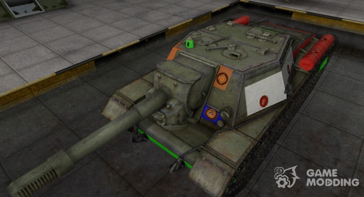 High-quality skin for Su-152 for World Of Tanks
