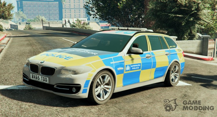 Met Police BMW 525D F11 (ANPR Interceptor) 1.1 для GTA 5