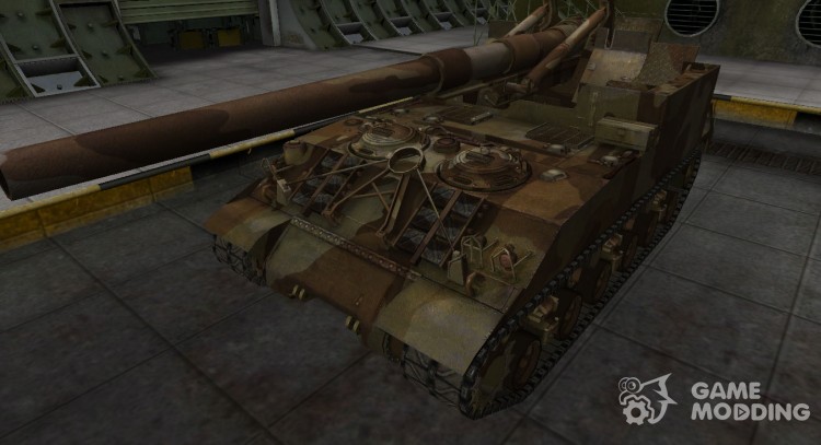 La piel de américa del tanque M40/M43 para World Of Tanks