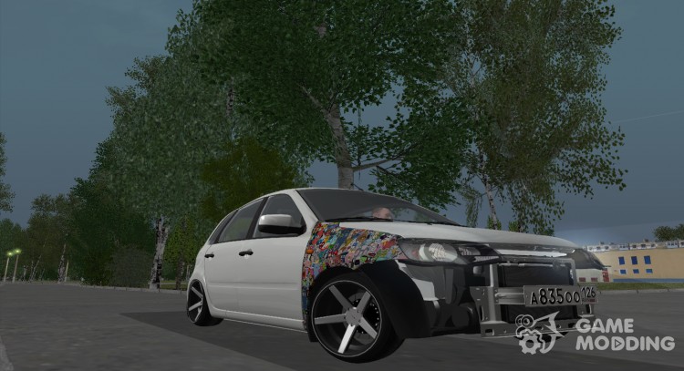Lada kalina 2 (Непонятный стиль) для GTA San Andreas