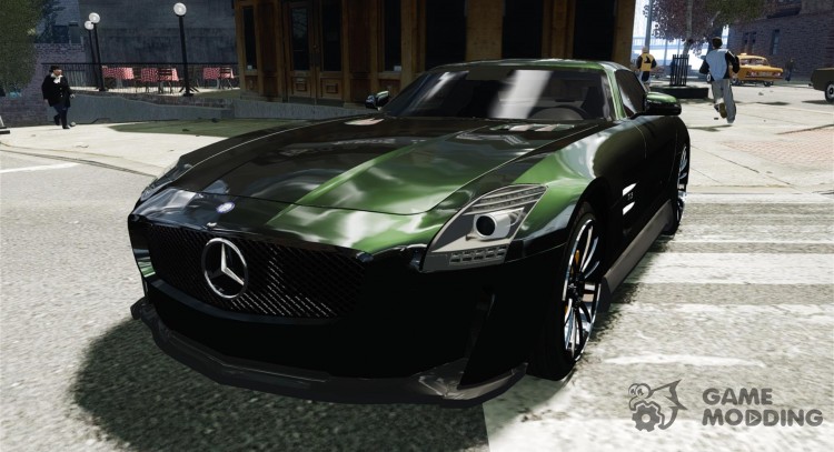 Mercedes Benz SLS Threep Edition [EPM] для GTA 4