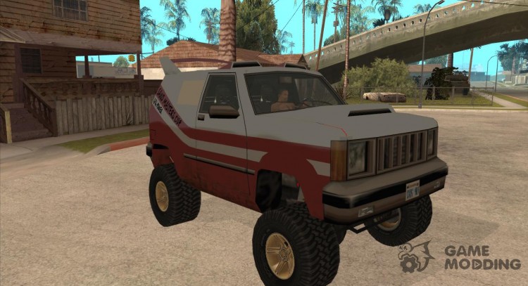 Sandking 4x4 Off Road Tuning for GTA San Andreas