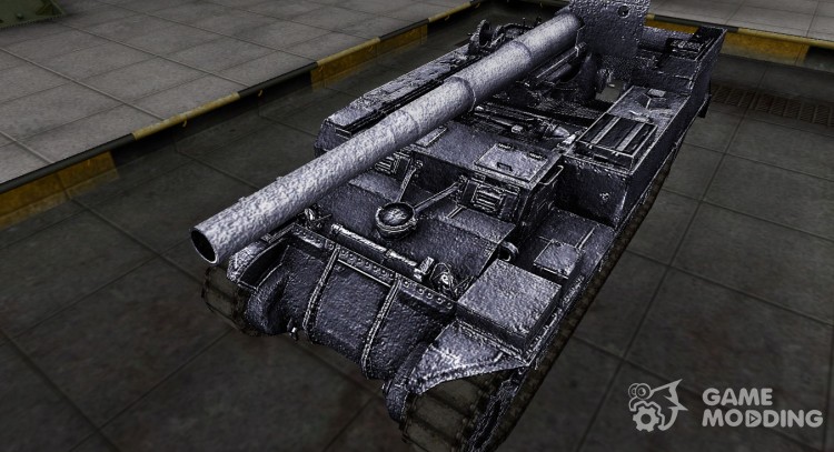 Dark skin for M12 for World Of Tanks