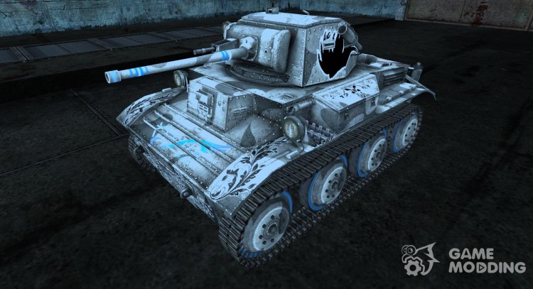 Mk.VII tetrarca lija para Anime para World Of Tanks