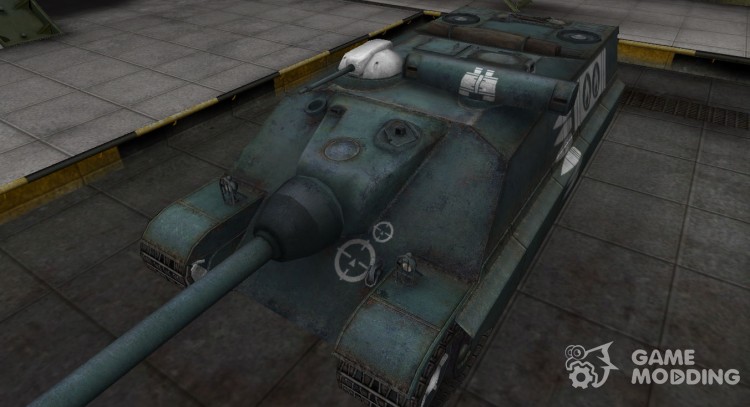 La zona de ruptura de contorno para el AMX-50 Foch (155) para World Of Tanks