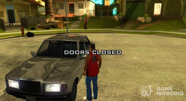 Alarm system for cars for GTA San Andreas